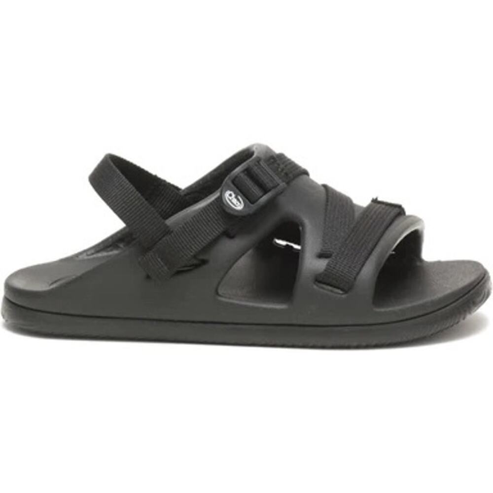 Chaco Chillos Slide Slip-On LUVSEAT Arch Cinch Buckle Jacquard Webbing Black 6